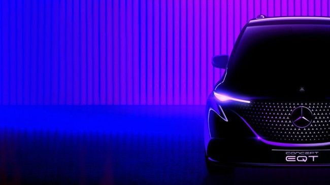 Mercedes-Benz elektrikli ticari aracı Concept EQT’yi duyurdu