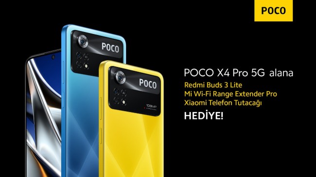 POCO X4 Pro 5G 7.899 TL’den başlayan fiyatıyla satışta